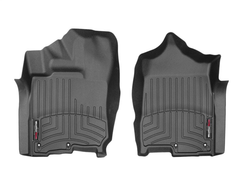 WeatherTech 2016+ Nissan Titan XD Front FloorLiners - Black