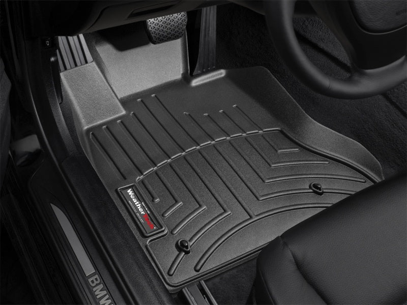 WeatherTech 11+ BMW 5-Series Front FloorLiner - Black
