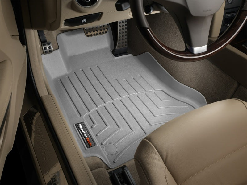 WeatherTech 12-13 Mercedes-Benz C-Class Front FloorLiner - Grey