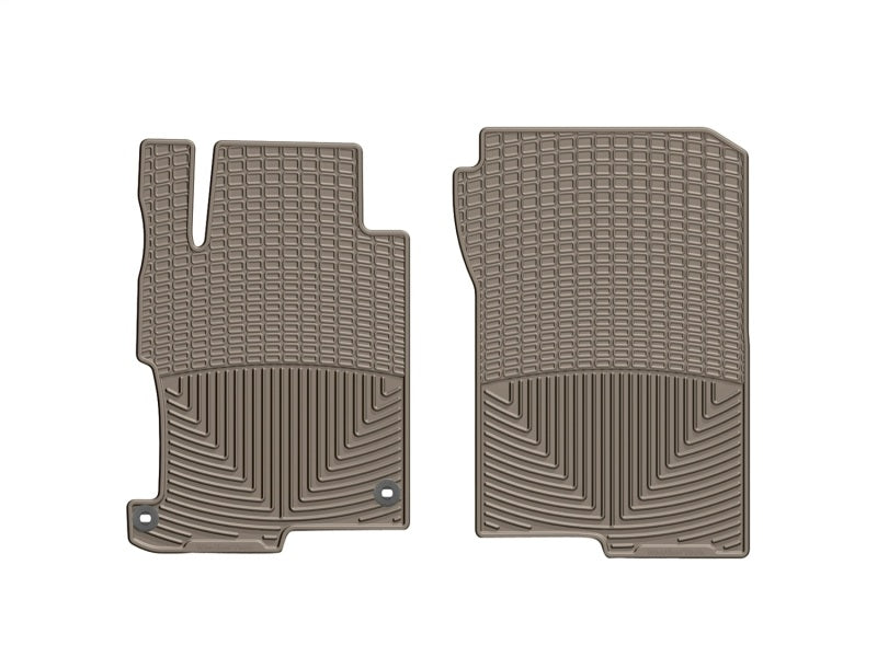 WeatherTech 13+ Honda Accord Front Rubber Mats - Tan