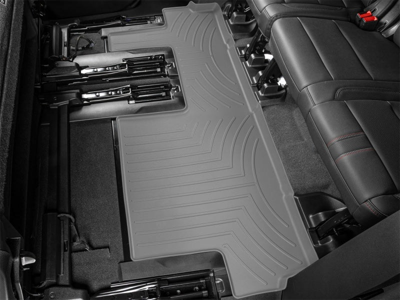 WeatherTech 2021+ Chevrolet Suburban Rear FloorLiner - Grey