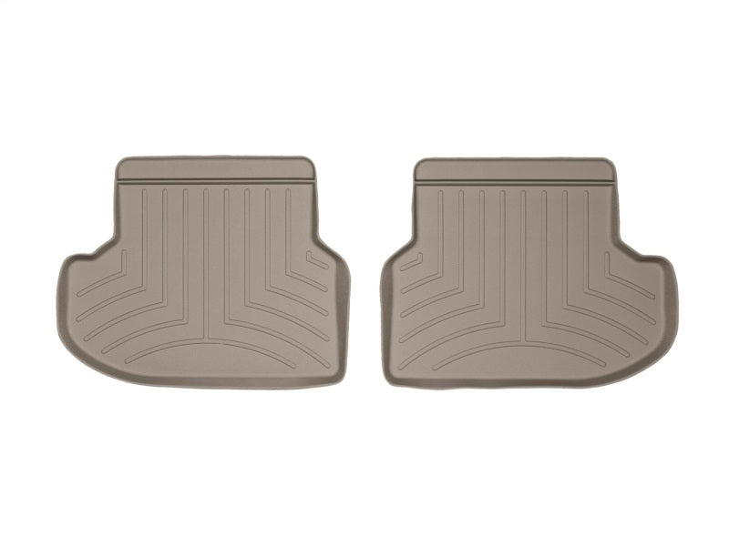 WeatherTech 14+ BMW 5-Series (F10/F11) Rear FloorLiner - Tan