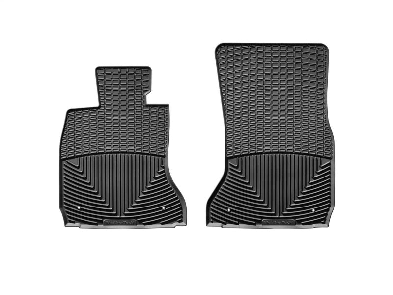 WeatherTech 10+ BMW 7-Series (F01/F02) Front Rubber Mats - Black