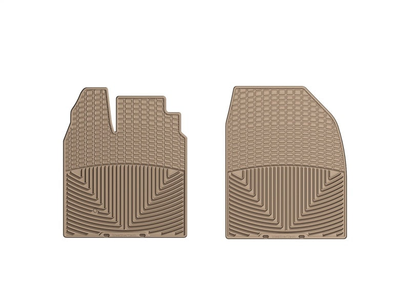 WeatherTech 07-12 Ford Edge Front Rubber Mats - Tan
