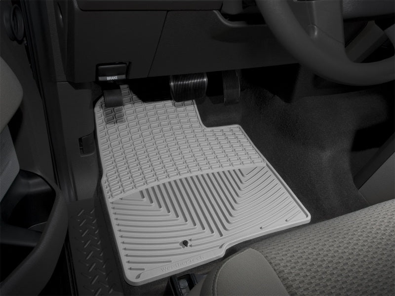 WeatherTech 09+ Ford F-150 Front Rubber Mats - Grey