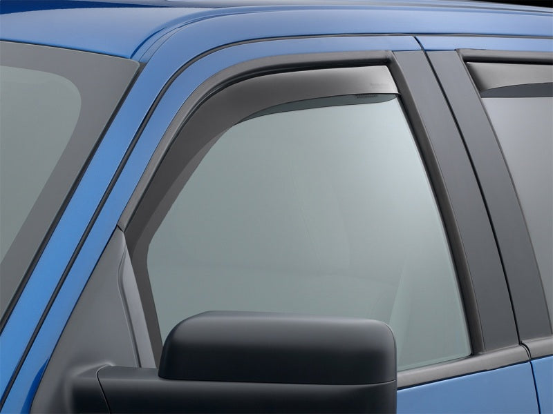 WeatherTech 2004 Ford F-150 SuperCrew Front & Rear Side Window Deflectors - Dark Tint