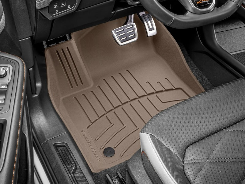 WeatherTech 2019+ Volkswagen Atlas Front FloorLiner HP - Tan