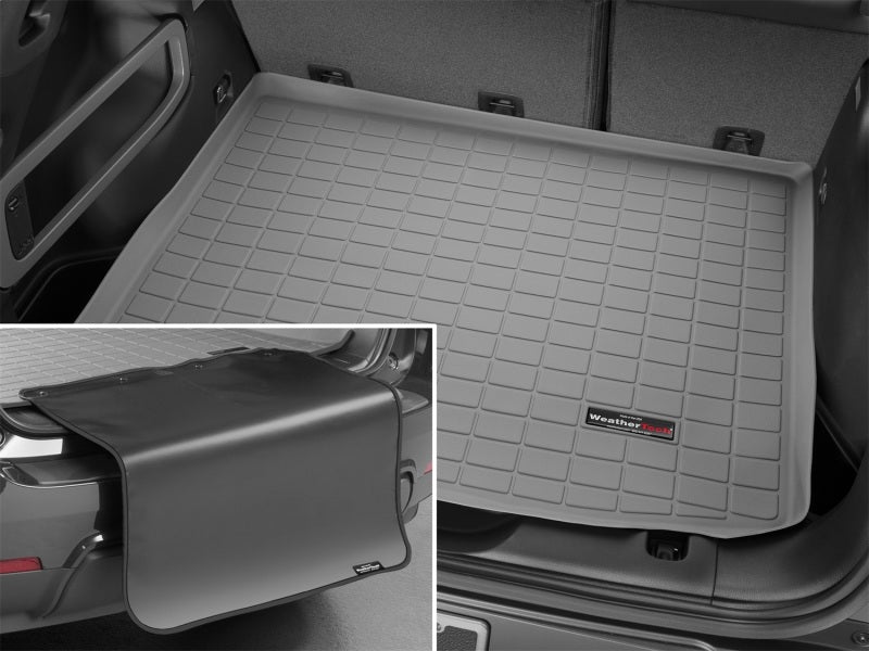 WeatherTech 25-25 Lamborghini Urus SE Trunk Cargo Liner w/Bumper Protector - Grey