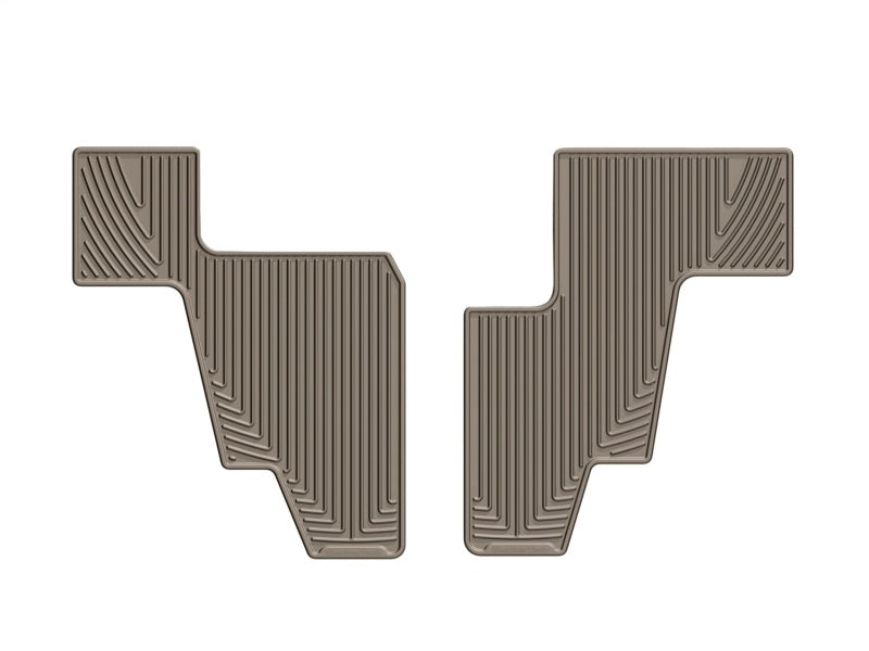 WeatherTech 13+ Mercedes-Benz GL-Class Rear Rubber Mats - Tan