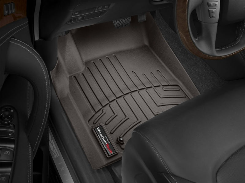 WeatherTech 2011-2013 Infiniti QX56 Front FloorLiner - Cocoa