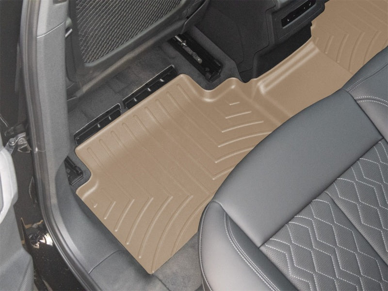 WeatherTech 24-25 Audi A6 Sportback e-tron 2nd Row Rear FloorLiner - Tan