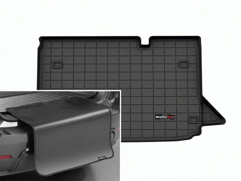 WeatherTech 20-22 Ford EcoSport (w/o Cargo Mgmt) Cargo Liner w/Bumper Protector - Black