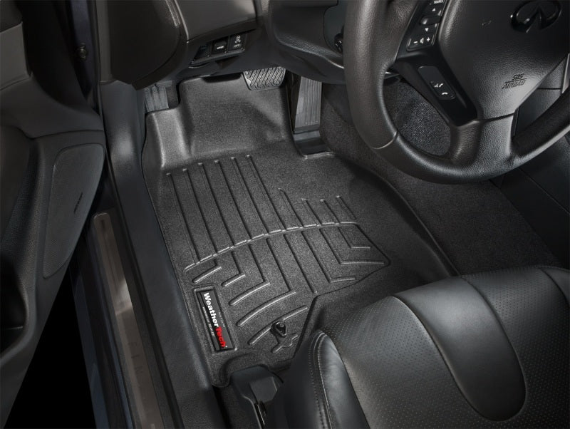 WeatherTech 07-13 Infiniti G35 Front FloorLiner - Black