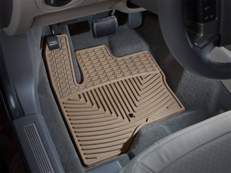 WeatherTech 09+ Ford Flex Front Rubber Mats - Tan
