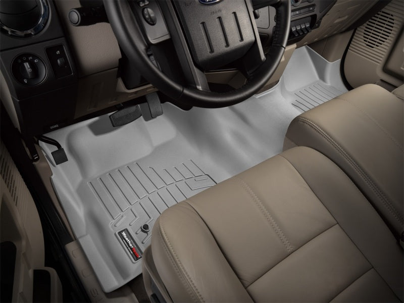 WeatherTech 08-10 Ford SuperDuty Front Floorliner OTH - Grey