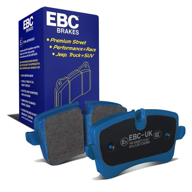 EBC 11-17 Audi A8 Quattro 6.3L Bluestuff Rear Brake Pads