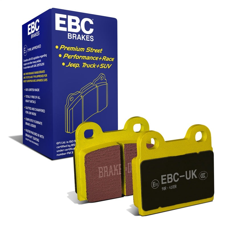 EBC 71-79 Volkswagen Beetle 1.3 (1300) Yellowstuff Front Brake Pads