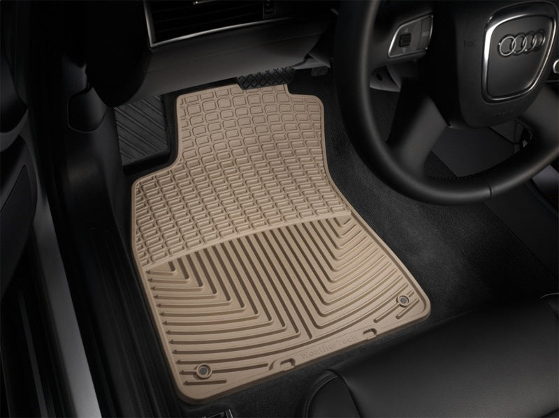 WeatherTech 95-04 Audi A6 Sedan Front Rubber Mats - Tan
