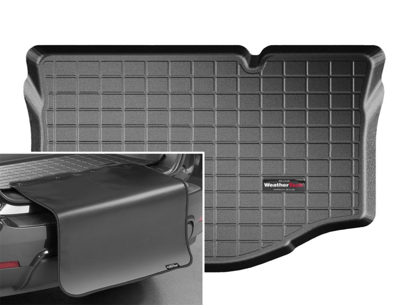 WeatherTech 17-18 Mitsubishi Mirage Cargo Liner w/ Bumper Protector - Black