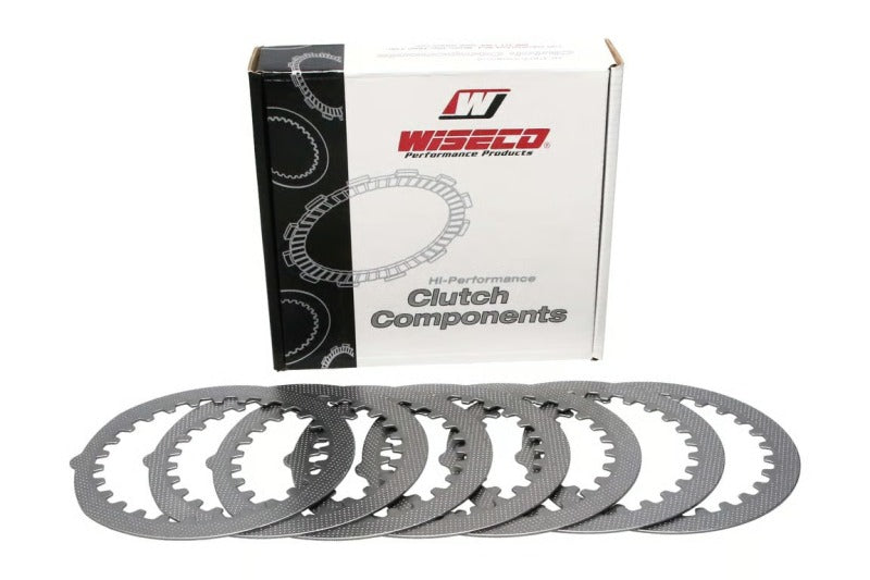 Wiseco Clutch Plate Kit - 7 Steel Clutch Basket