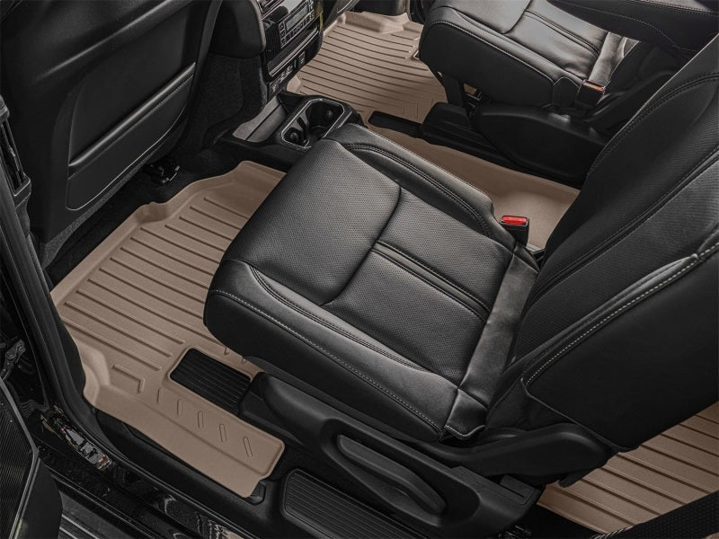 WeatherTech 23-24 Jeep Wagoneer (Incl. L) 8-Passenger Rear FloorLiner HP - Black