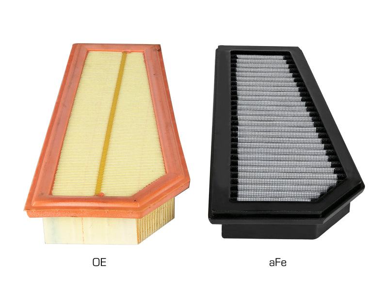 aFe Magnum FLOW OE Replacement Filter w/ Pro Dry S Media 12-15 Mercedes-Benz C250 L4-1.8L