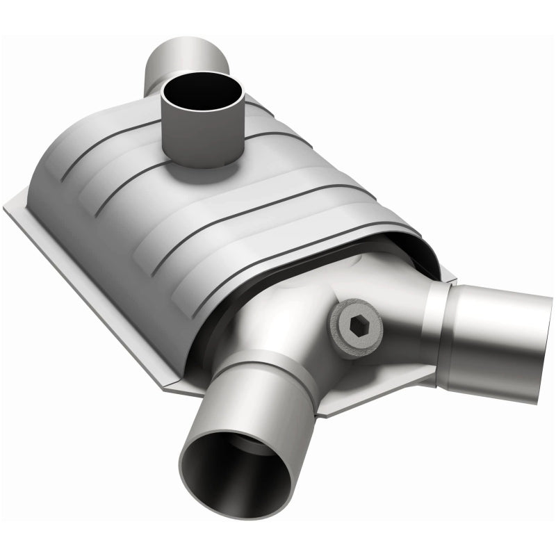 MagnaFlow Universal Catalytic Converter 2 inch/2 inch S/D Subaru PC2 Front