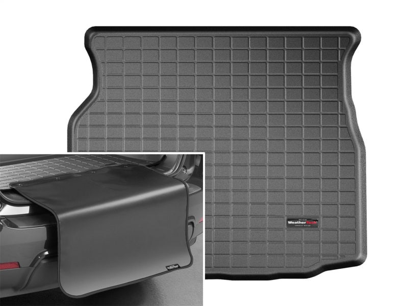WeatherTech 02-07 Subaru Impreza/Impreza WRX Cargo Liner w/ Bumper Protector - Black