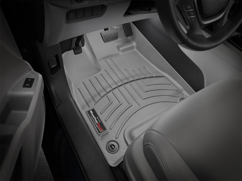 WeatherTech 2016+ Honda Pilot LX/EX/EL-L and Touring Front FloorLiner - Grey