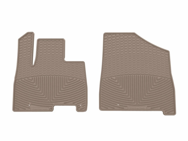 WeatherTech 25-26 Kia Carnival Hybrid 1st Row Front All-Weather Floor Mats - Tan