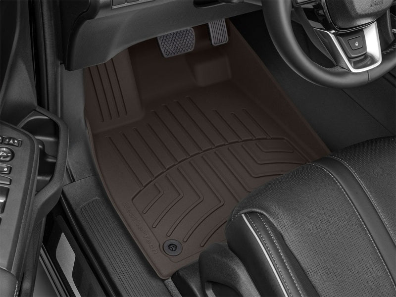 WeatherTech 23-24 Honda Pilot Front FloorLiner HP - Cocoa