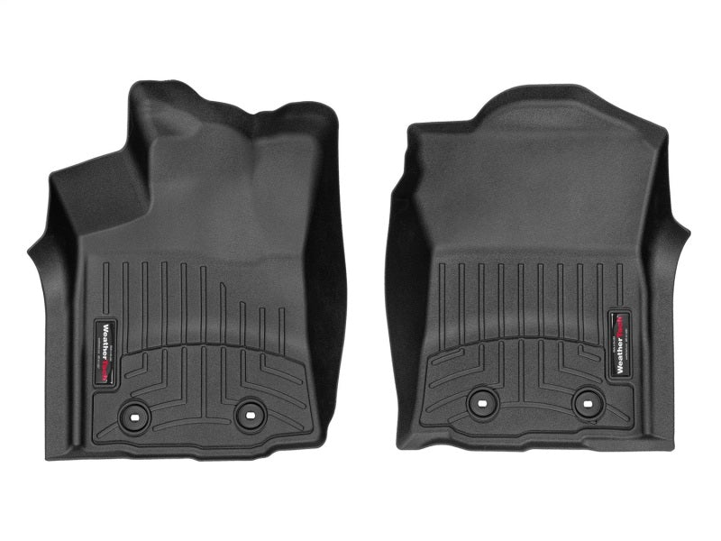 WeatherTech 2018-23 Toyota Tacoma Front FloorLiner - Black (Fits Access/Double Cab)