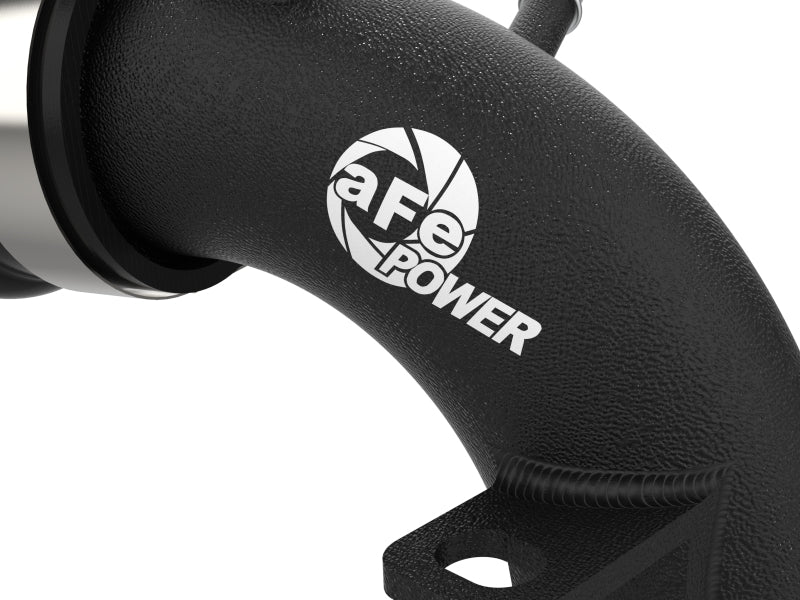 aFe 21-23 Ford Bronco V6-2.7Ltt BladeRunner Alum Hot & Cold Charge Pipe Kit - Black