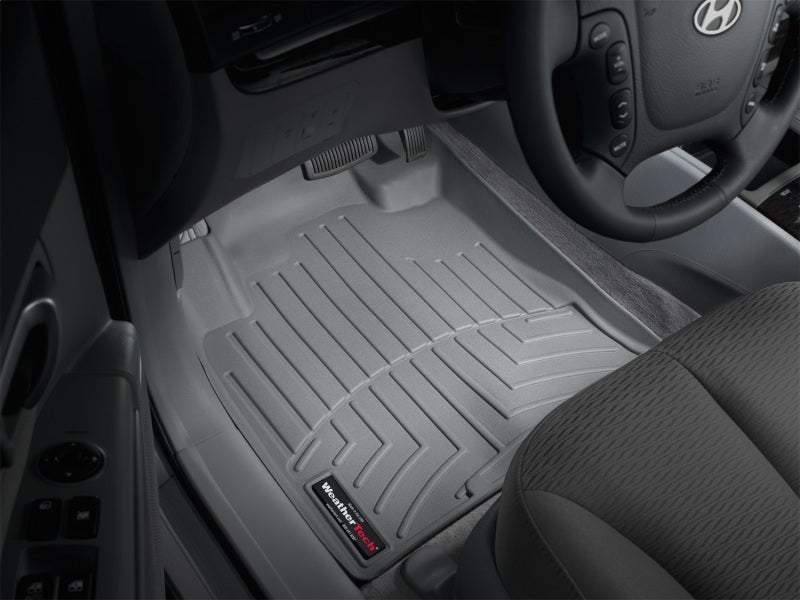 WeatherTech 07-09 Hyundai Santa Fe Front FloorLiner - Grey