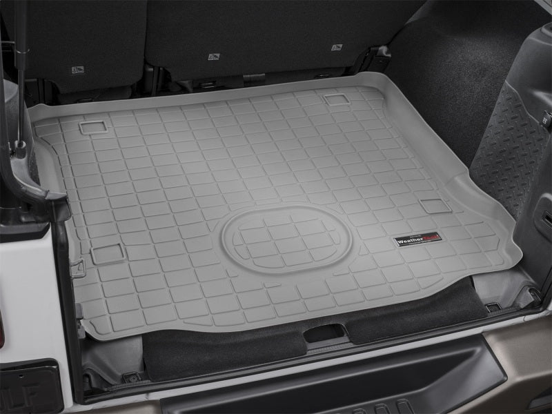 WeatherTech 15-16 Jeep Wrangler Unlimited Cargo Liners - Grey