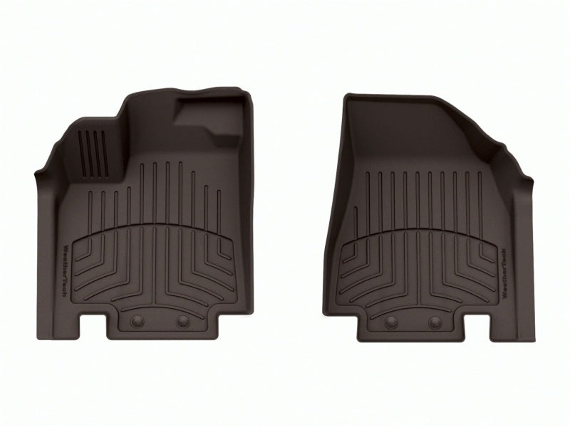 WeatherTech 22-24 Infiniti QX60 Front FloorLiner HP - Cocoa