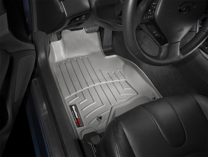 WeatherTech 09-13 Infiniti G Front FloorLiner - Grey