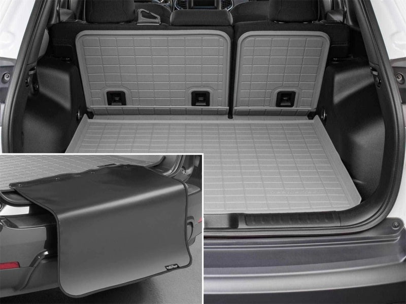 WeatherTech 22-26 Hyundai Tucson Behind Seating w/Bumper Protector SeatBack Cargo Liner - Grey