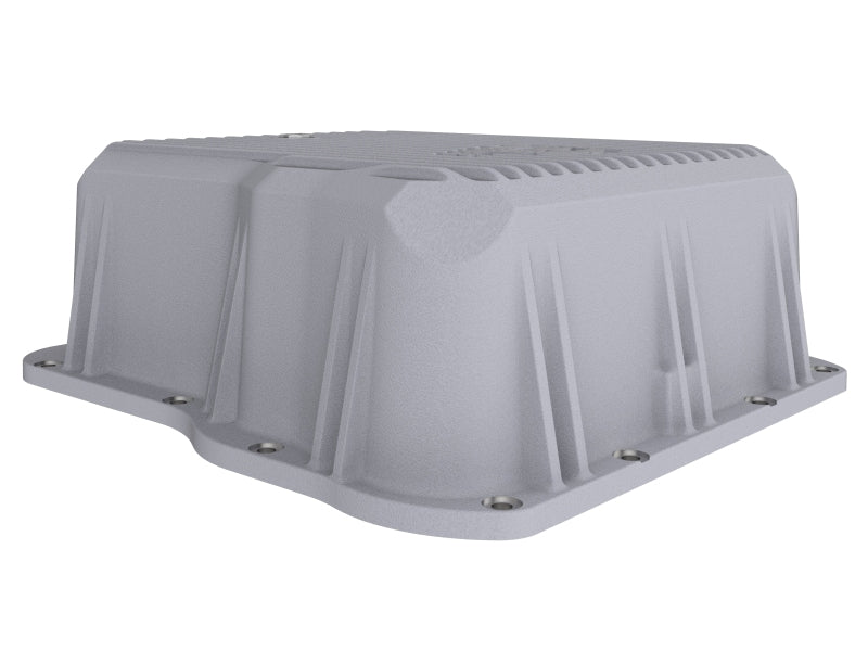 aFe Transmission Pan Cover (Raw); GM Diesel Trucks 01-14 V8-6.6L (td)