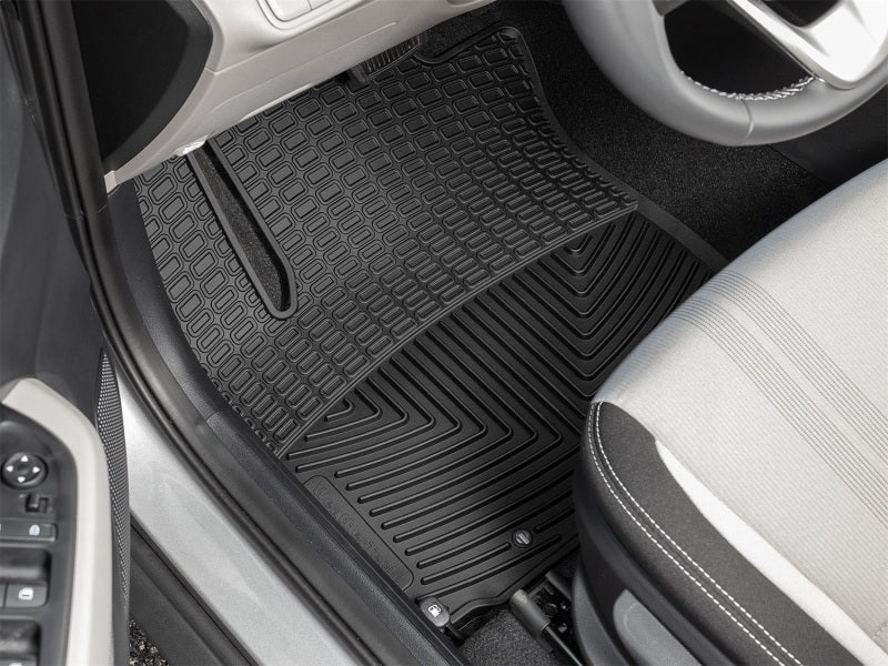 WeatherTech 20-26 Hyundai Venue 1st Row Front All-Weather Floor Mats - Black