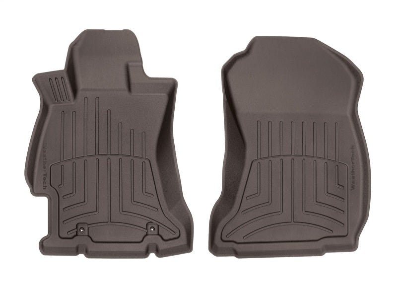 WeatherTech 2014-2018 Subaru Forester Front FloorLiner HP - Cocoa