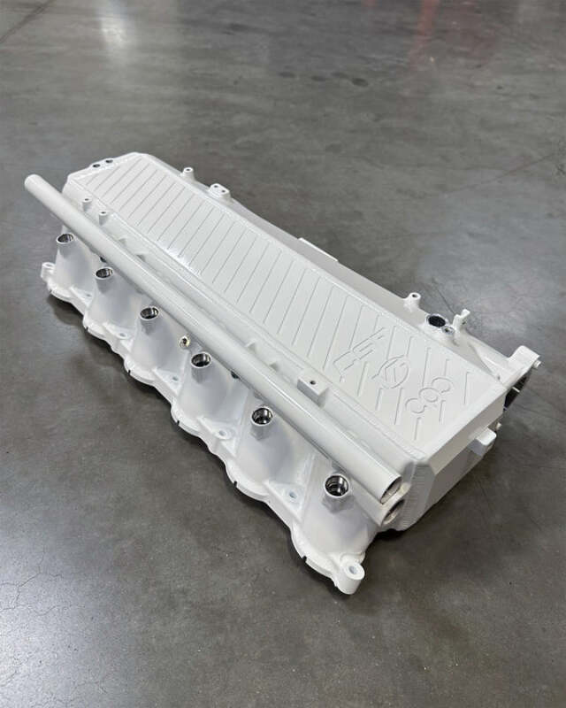 CSF Toyota A90/A91 Supra/ BMW G-Series B58 Charge-Air Cooler Manifold - Alpine White