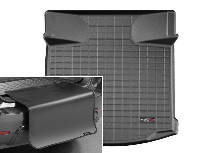 WeatherTech 2014 Chevrolet Malibu Cargo Liner w/ Bumper Protector - Black (Standard Drivetrain)