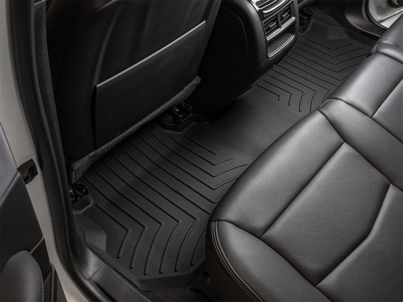 WeatherTech 17-23 Cadillac XT5 Rear FloorLiner HP - Black