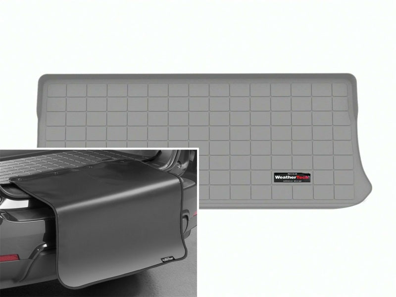 WeatherTech 2023 Mercedes-Benz EQS SUV Cargo Liner w/Bumper Protector - Grey