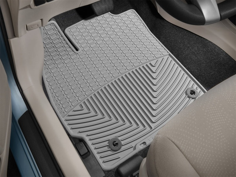 WeatherTech 12+ Toyota Prius Front Rubber Mats - Grey