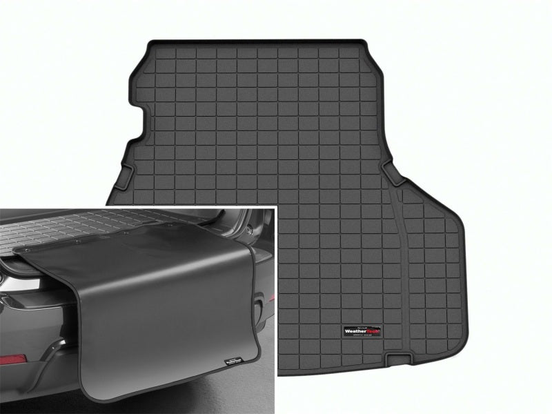 WeatherTech 2023 Genesis G90 Cargo Liner w/Bumper Protector - Black