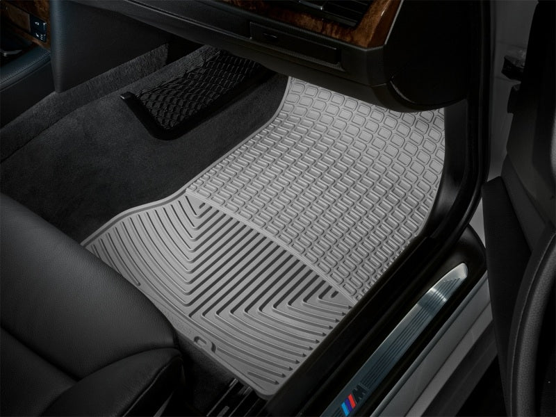 WeatherTech 04-07 BMW 525i Front Rubber Mats - Grey