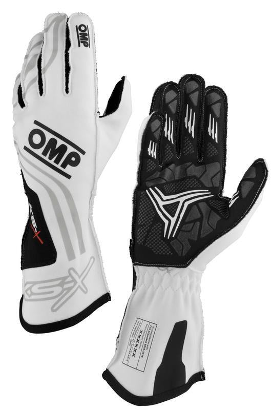 OMP KS-X GLOVES FIA 8877-2022 FLUO YELLOW SIZE 004 (KIDS)