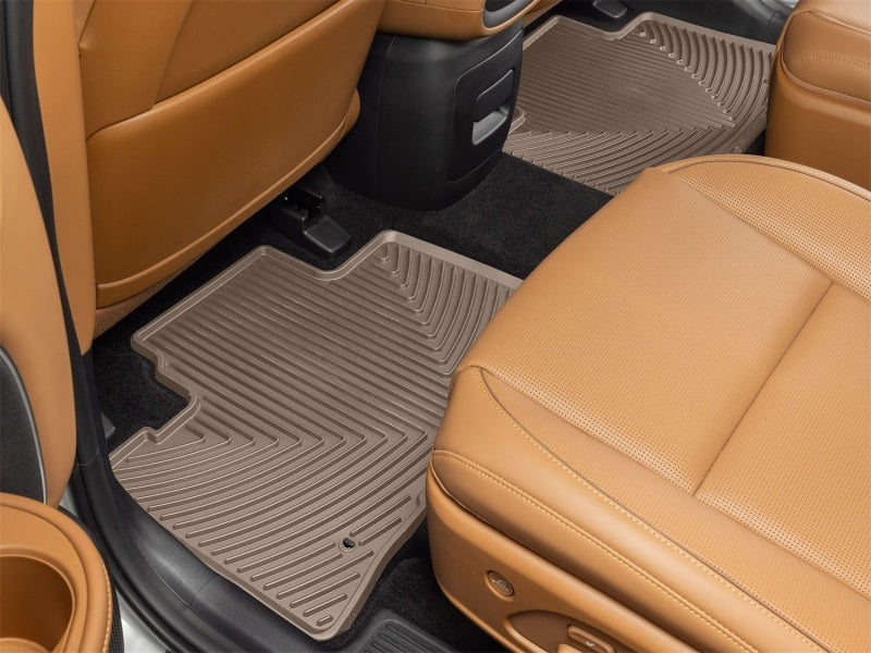WeatherTech 2026 Hyundai Palisade Hybrid Rear All Weather Floor Mats - Tan